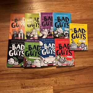 Bad Guys book series by Aaron Blabey bundle